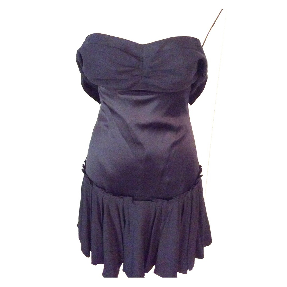 Silk strapless Ya-Ya dress